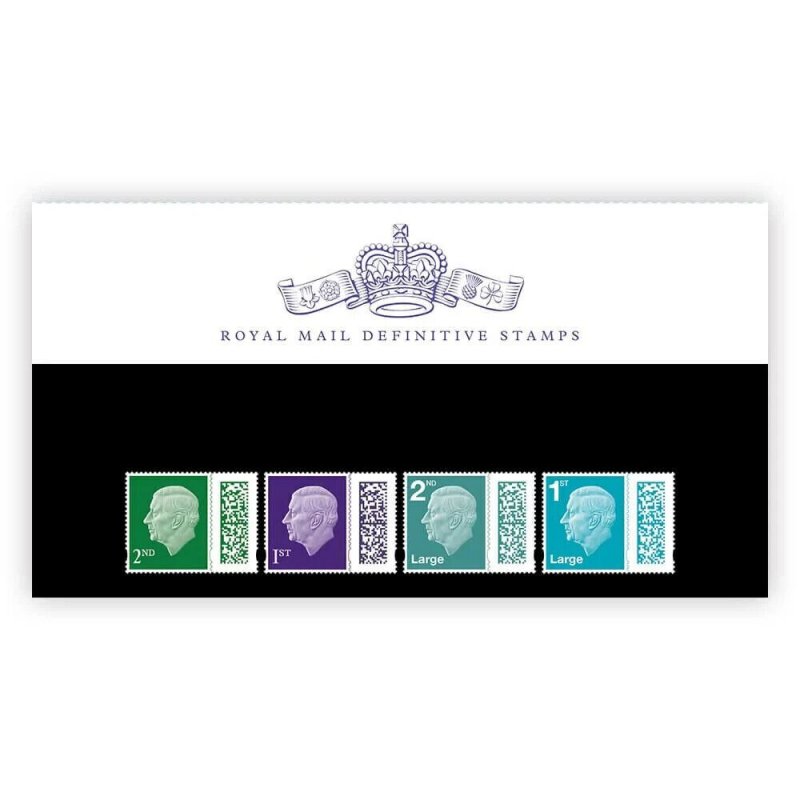 Royal Mail - King Charles - Definitives Presentation Pack - MNH
