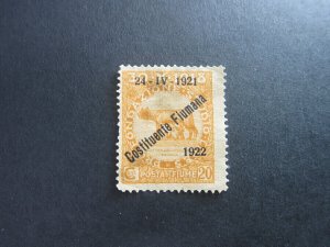 Austria Fiume 1921 Sc 152 FU