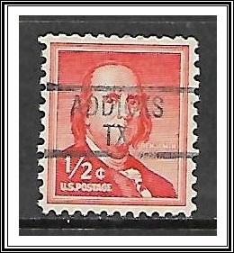 US Precancel #1030 Addicks TX Used