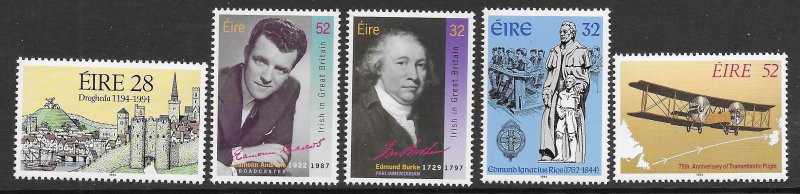 Ireland 939-43  1994  set 5  VF Mint NH