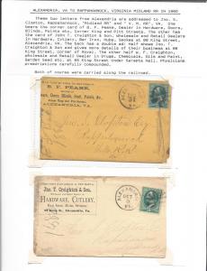 Alexandria, Two Covers, Virginia