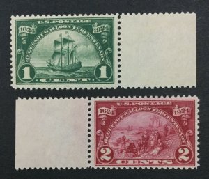 MOMEN: US #614-615 MINT OG NH #30984
