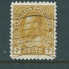 Canada  #113 7c George V  (U) CV $3.25