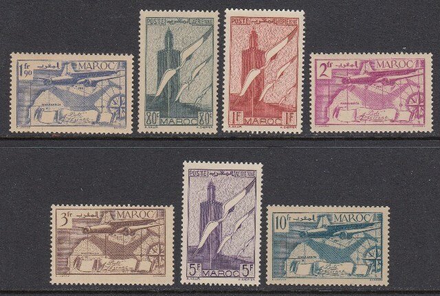 French Morocco C20-6 Aircraft mnh