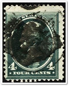 SC#211 4¢ Andrew Jackson (1883) Used 