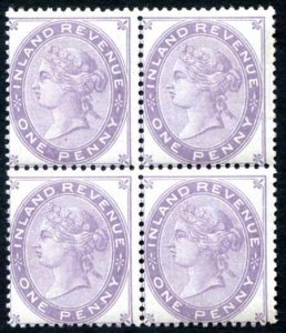 SGF23 Block of 4 with Split Wmk U/M 