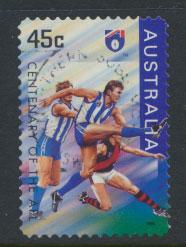 Australia SG 1606  Used  Self Adhesive - Australian Rules