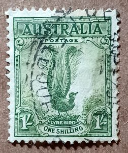 Australia #141 1sh Male Lyre Bird USED (1932)