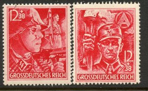 Germany #B292-3, Mint Hinge.