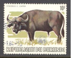 Burundi Sc 592a used (DT)