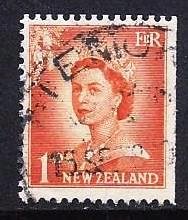 NEW ZEALAND - SC #306 - USED - 1956 - Item NZ098AGS1