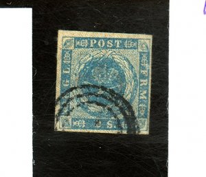 DENMARK #3 USED VF Cat $60