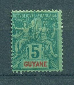 French Guiana sc# 35 mhr cat value $12.50