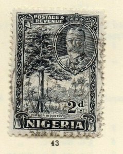 Nigeria 1930s Early Issue Fine Used 2d. NW-165582