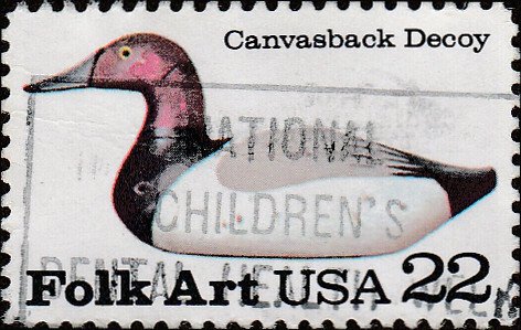 # 2140 USED CANVASBACK DECOY