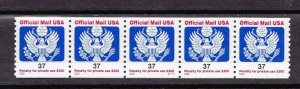 PNC5 37c Official WA S111 US #O159 MNH F-VF