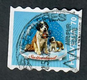 Switzerland 1101 used single