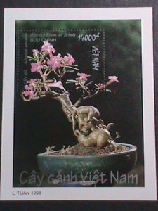 VIETNAM 1998 SC#2818  COLORFUL LOVELY ADERNIUM OBESUM MNH S/S-VERY FINE