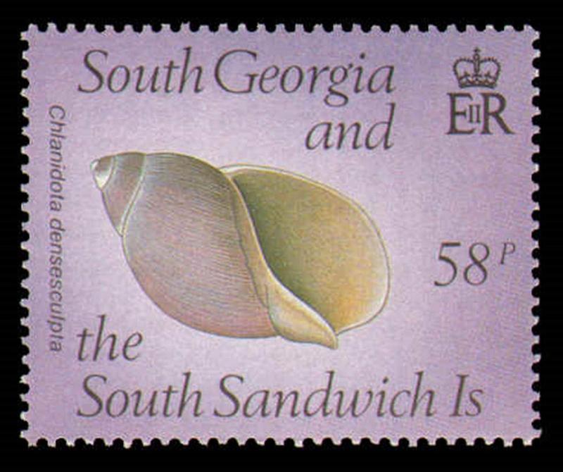 SOUTH GEORGIA #127-130 COMPLETE SET MINT NEVER HINGED