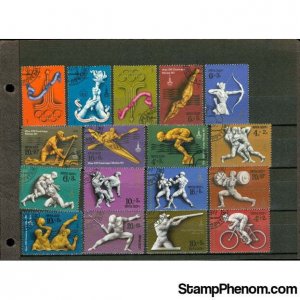Russia Olympics , 17 stamps
