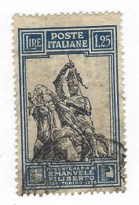 Italy - 1928 Turin Exhibition 1.25L - Scott #206