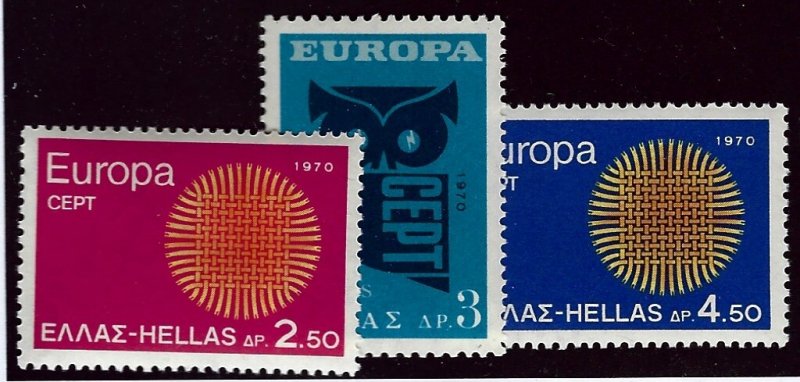 Greece Europa SC#985-987 MNH VF...!!