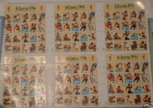 US Stamp #3068 MNH - Atlanta Olympics Press Sheet 6 panes of 20