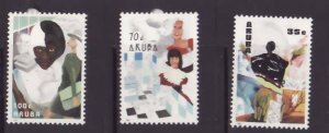 Aruba-Sc#67-9- id5-unused NH set-Women-1991-