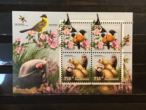 Hungary / Hongarije - Postfris/MNH - Sheet Europa, Endangered Animals 2021