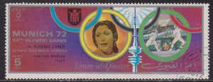 UAE Umm Al Qiwain Unlisted Munich Olympians 1972