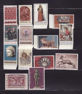 Cyprus 351-364 Set MNH Various