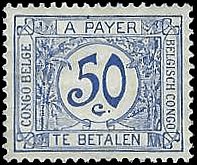 BELGIAN CONGO   #J5 MNH (1)