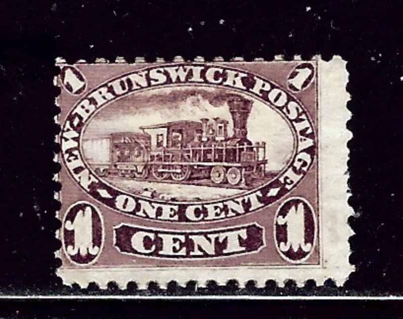 New Brunswick 6 MH 1860 issue