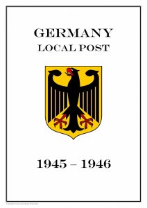 Germany Local Post 1945-1946 PDF (DIGITAL)  STAMP ALBUM PAGES