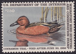 #RW52 Mint NH, F-VF (CV $15 - ID31314)