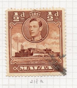 Malta 1938 Issue Fine Used 1/2d. NW-208426