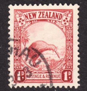 New Zealand Scott 186 wtmk 61 VF used. Lot #B.  FREE...