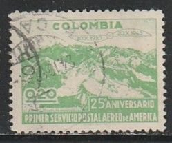 1945 Columbia - Sc 524 - used VF - 1 single - Sierra Nevada of Santa Martas