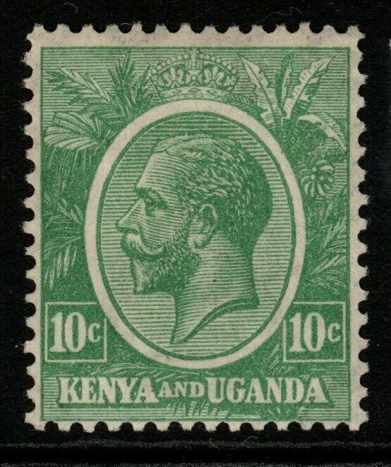 KENYA, UGANDA & TANGANYIKA SG79 1922 10c GREEN MTD MINT