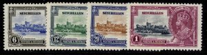 Seychelles GV SG128-131, 1935 Silver Jubilee Set, M New Cat-