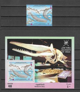 OMAN 1993 SG 410a + MS 412 MNH Cat £58