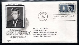 US Scott #1246 FDC, Addressed