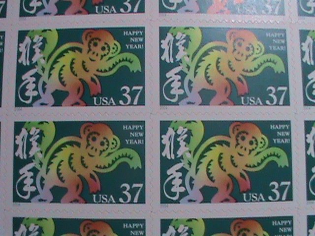 UNITED STATES STAMP: 2004 SC#3832  COLORFUL LOVELY YEAR OF THE MONKEY MNH STAMP