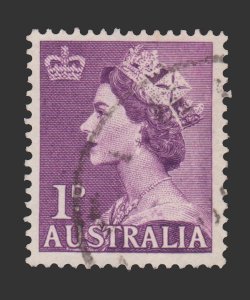 AUSTRALIA STAMP 1953. SCOTT # 256. USED