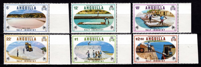 Anguilla 1980 Salt Industry, Marginal Set [Mint]