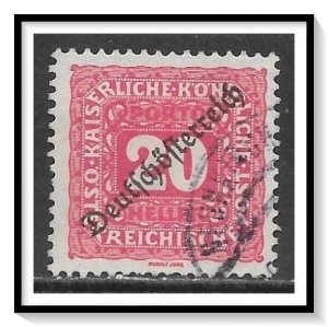 Austria #J67 Postage Due Used
