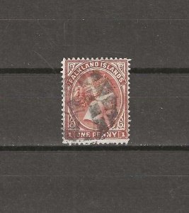 FALKLAND ISLANDS  1878/9 SG 1 USED Cat £450