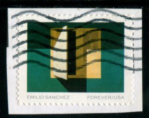 5597 (55c) Emilio Sanchez SA,  used on paper