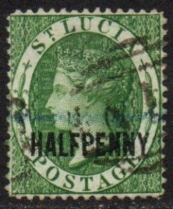 St. Lucia Sc #19 Used