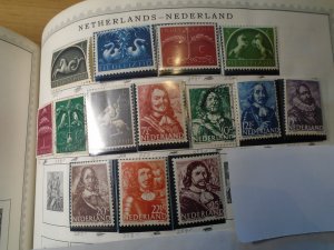 Netherlands  # 245-55/257-59  MNH/used